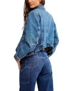 Free People Jade Denim Jacket | Coats & Outerwear -Chic Attire Shop 81yCnzxZ1lL. AC SR736920