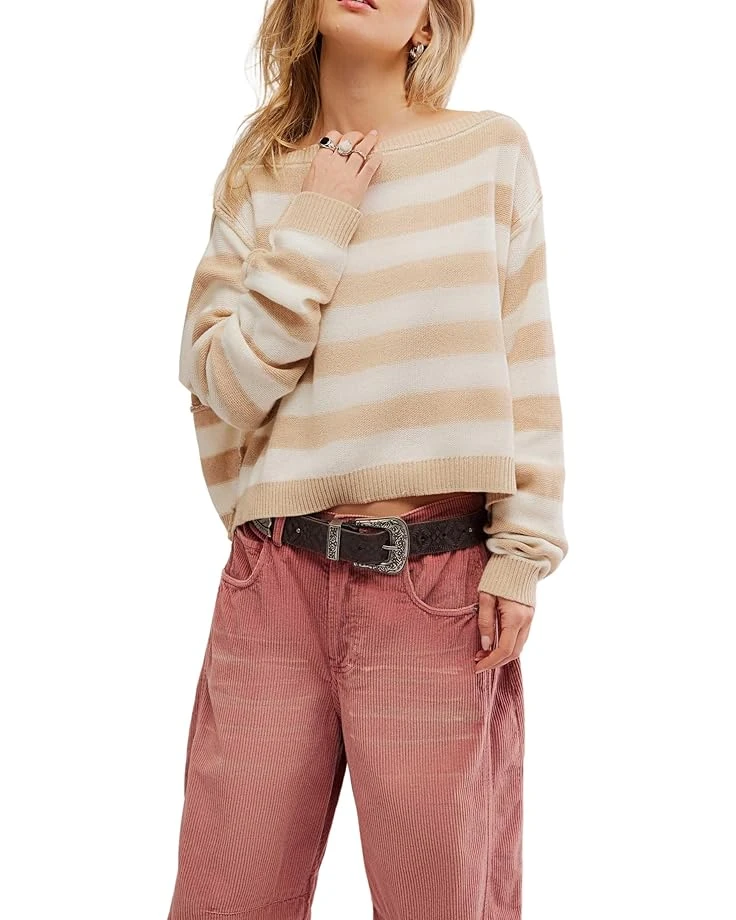 Free People Witness The Fitness Into The Blue Pullover | Sweaters 7 Free People Witness The Fitness Into The Blue Pullover | Sweaters - Image 5