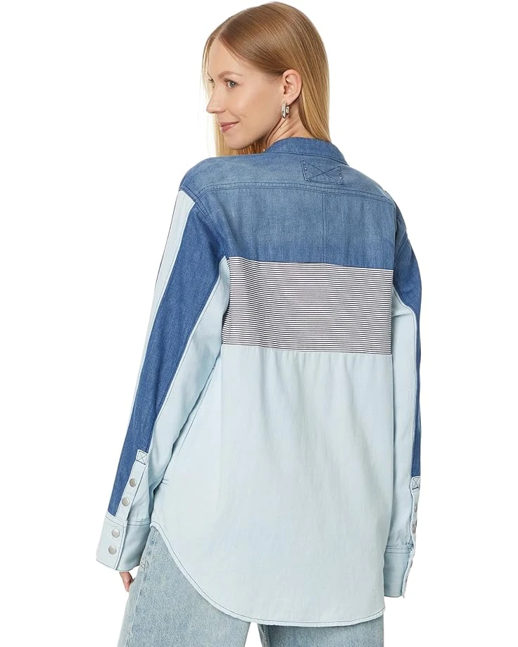 Free People Moto Color Block Shirt | Shirts & Tops 4 Free People Moto Color Block Shirt | Shirts & Tops - Image 2