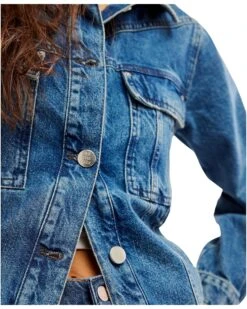 Free People Jade Denim Jacket | Coats & Outerwear -Chic Attire Shop 911NTTKdjbL. AC SR736920